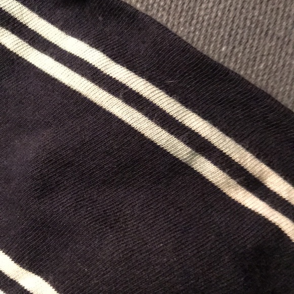 CLASSIC navy and white striped J.Crew turtleneck - Picture 3 of 6